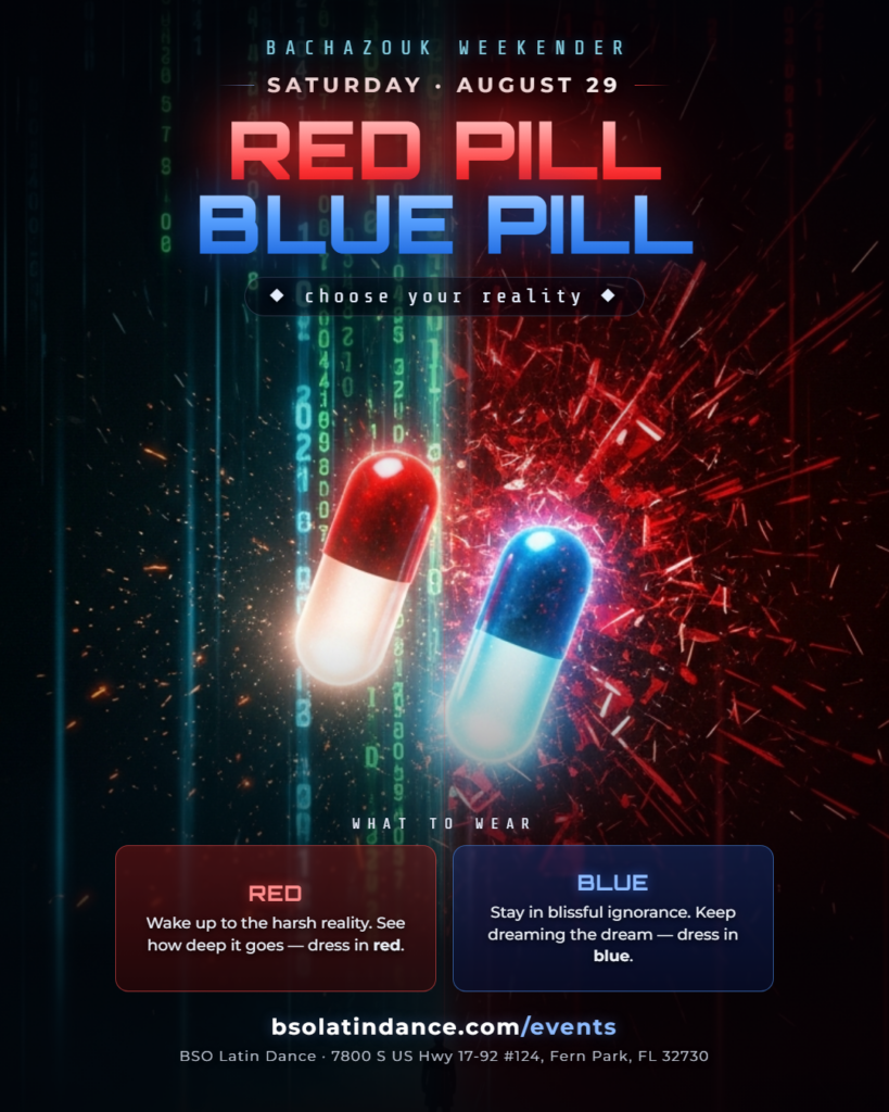 Saturday · Red-Pill Blue-Pill