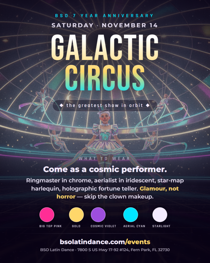 Saturday — Galactic Circus