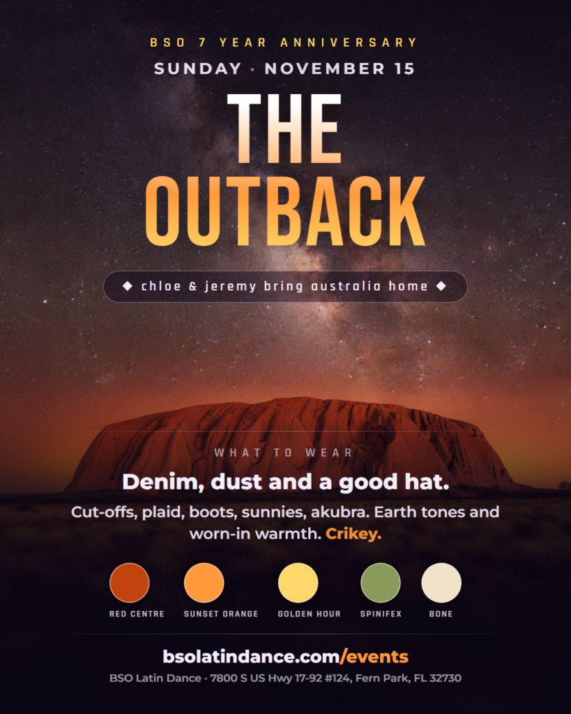 Sunday — The Outback